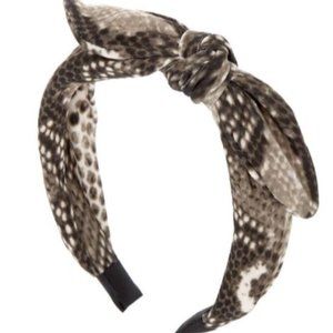 Icing Snake Print Headband